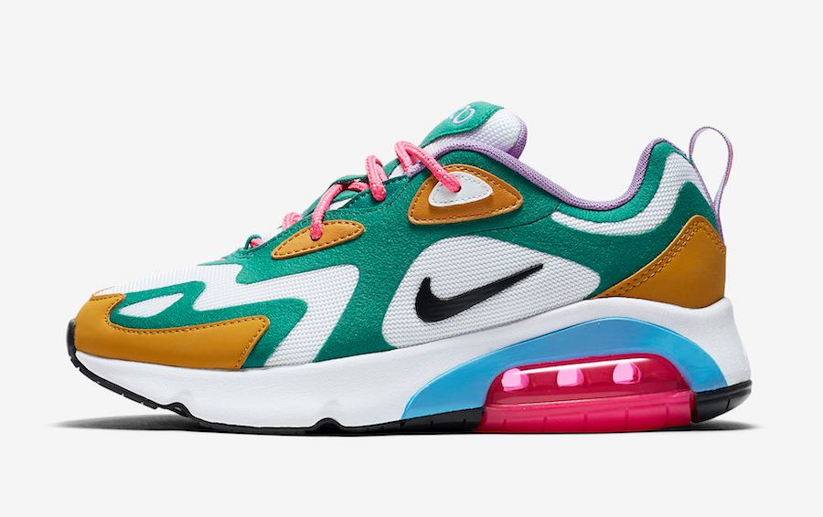 ナイキ エアマックス200 ミスティックグリーン 2枚目