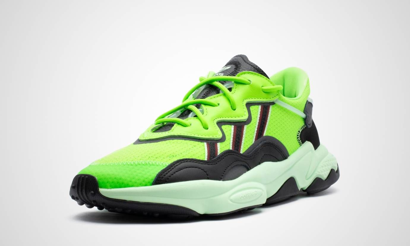 アディダス オズウィーゴ ネオングリーン 4枚目