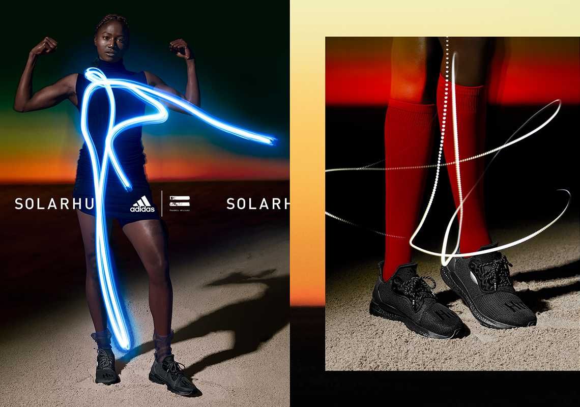 ファレルウィリアムス×アディダス ソーラーグライド モノトーン 4色 5枚目