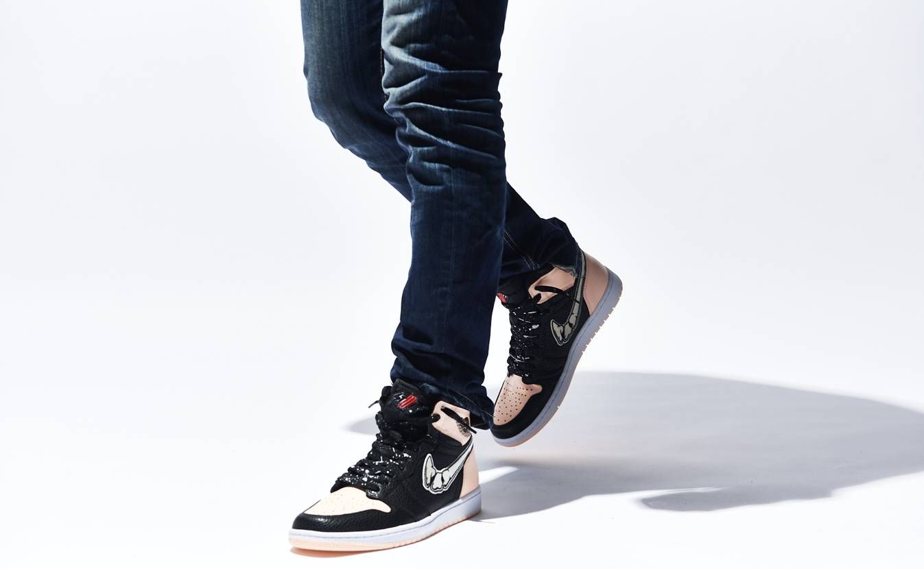 スティルアライブ エアジョーダン1 クリムゾンティント 4枚目