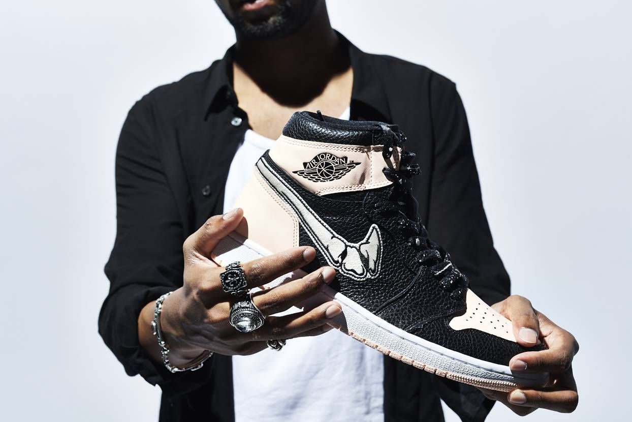 スティルアライブ エアジョーダン1 クリムゾンティント 2枚目