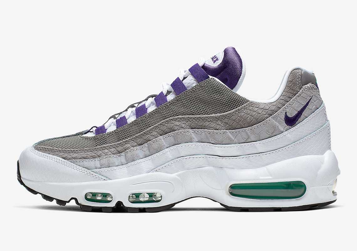 ナイキ エアマックス95 グレープ スネークスキン 4枚目