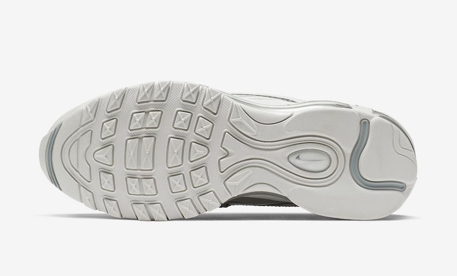 ナイキ エアマックス97 サミットホワイト/メタリックシルバー 6枚目