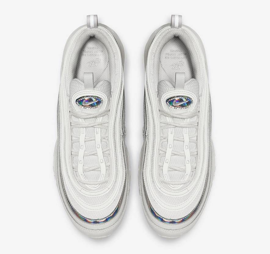 ナイキ エアマックス97 サミットホワイト/メタリックシルバー 4枚目