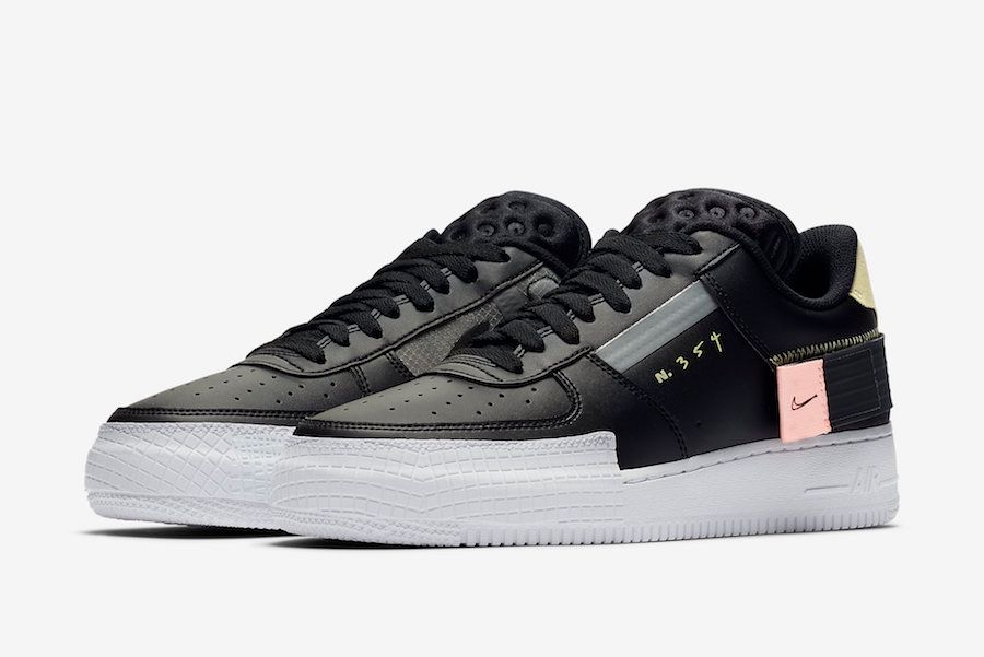 【スニダンで購入可】NIKE AIR FORCE1 LOW TYPE BLACK 4枚目