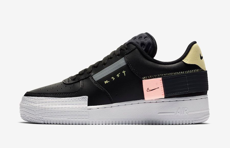 【スニダンで購入可】NIKE AIR FORCE1 LOW TYPE BLACK 5枚目