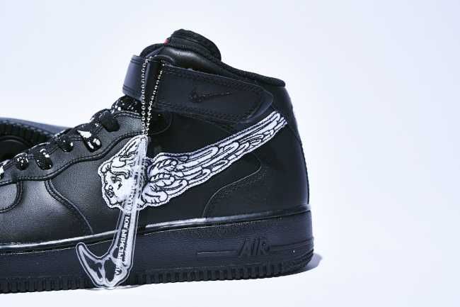【リーク】STILLALIVE×AIR FORCE 1 '07 MID "BLACK/BLACK" 5枚目