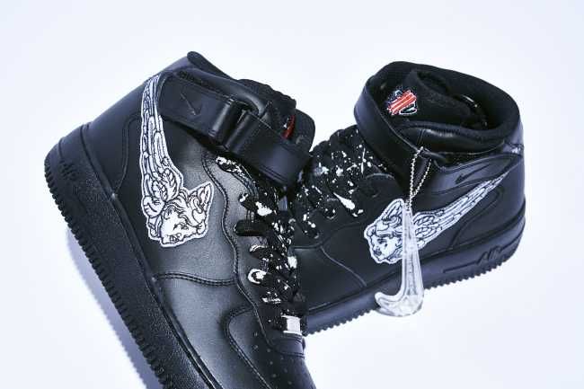 【リーク】STILLALIVE×AIR FORCE 1 '07 MID "BLACK/BLACK" 4枚目