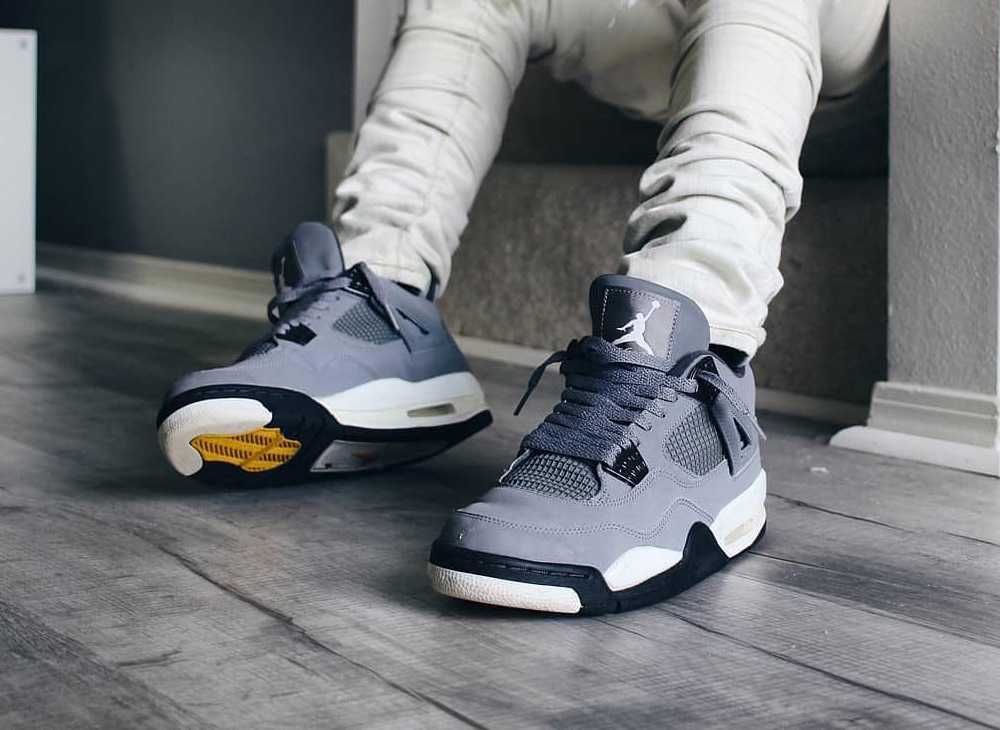 NIKE AIR JORDAN 4 COOL GREY 28靴/シューズ - スニーカー