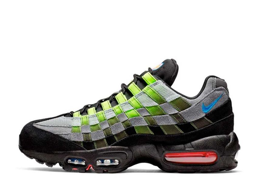 Nike air max 95 yellow and black sales