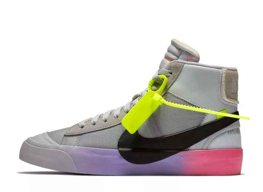 OFF-WHITE × NIKE BLAZER MID オフホワイト 26cm