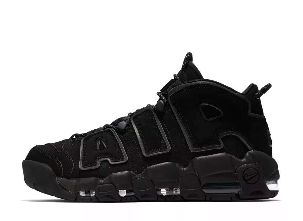 極美品 希少!! NIKE AIR MORE UPTEMPO トリプルブラック