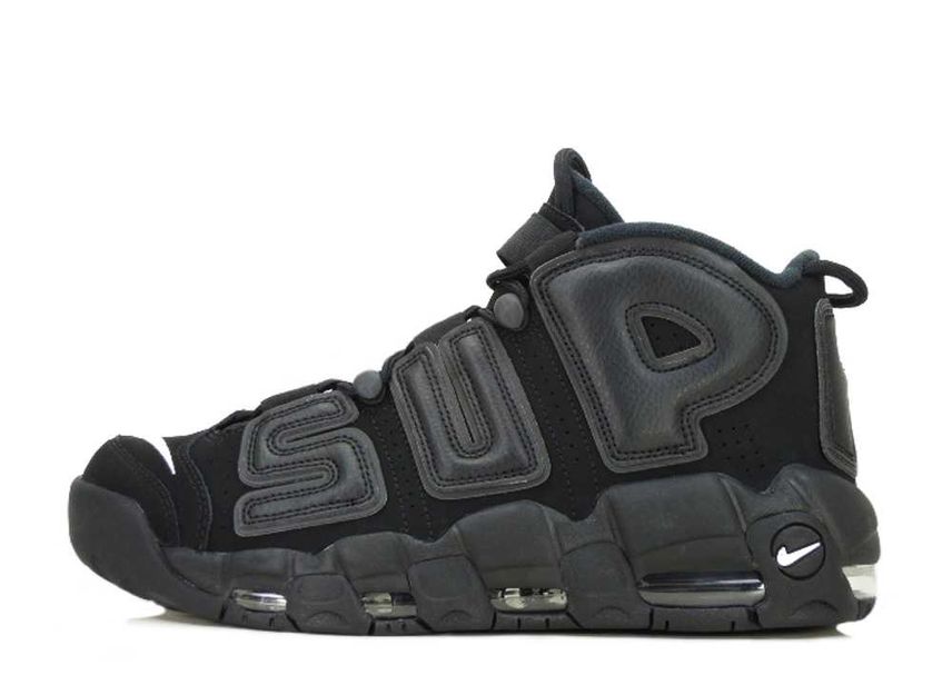 supreme NIKE air more uptempo 27cm black