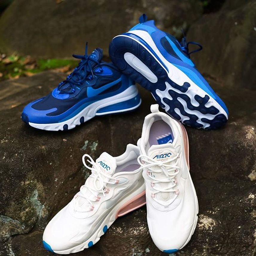 NIKE AIR MAX 270 REACT AMERICAN MODERN SUMMIT WHITE