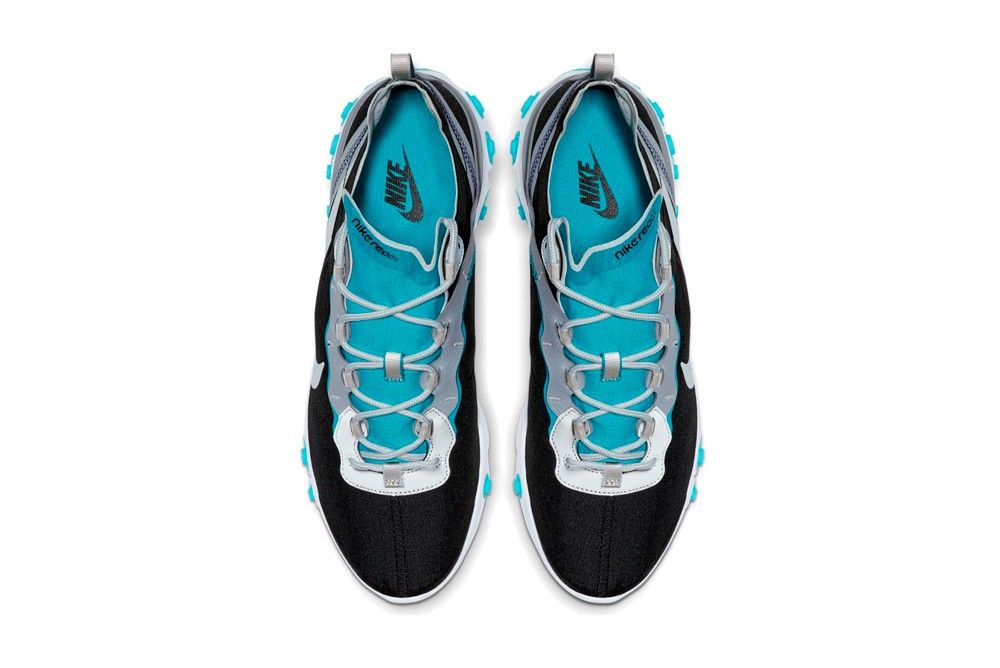 ナイキ リアクトエレメント55 SE ピュアプラチナ/ウルフグレー 7枚目