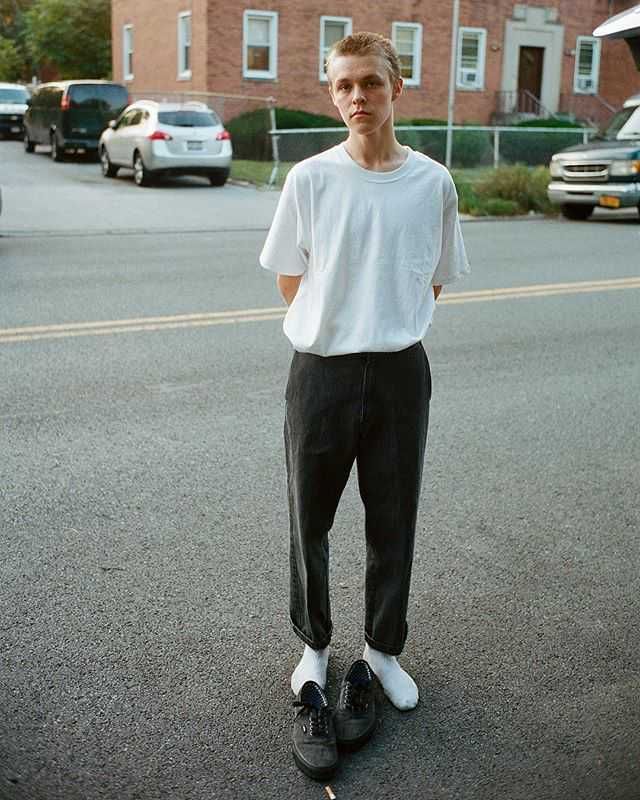 ヴァイナルアーカイブ×バンズ オーセンティック ブラックグレー 4枚目