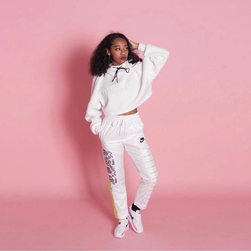 ナイキ エアマックス90 SE ホワイト/ピンク/ブラック 4枚目