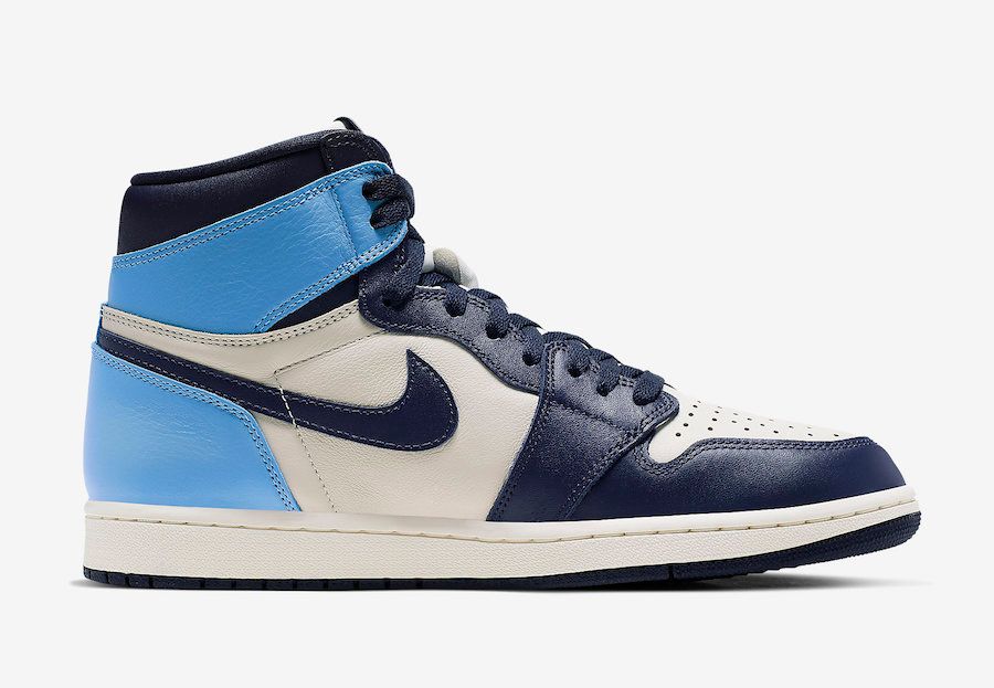 【スニダンで取扱中】NIKE AIR JORDAN 1 RETRO HIGH OG OBSIDIAN / UNIVERSITY BLUE 8枚目