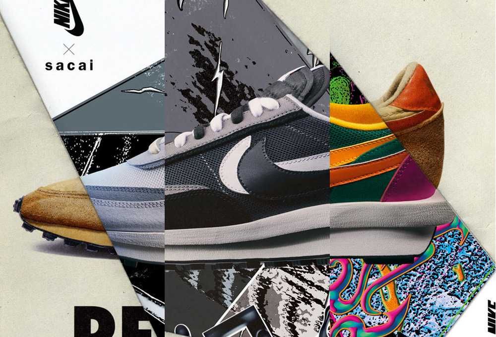 【スニダンで購入可】9/12発売 sacai × NIKE LD WAFFLE 2ND 3COLOR "抽選/定価/販売店舗まとめ" 6枚目