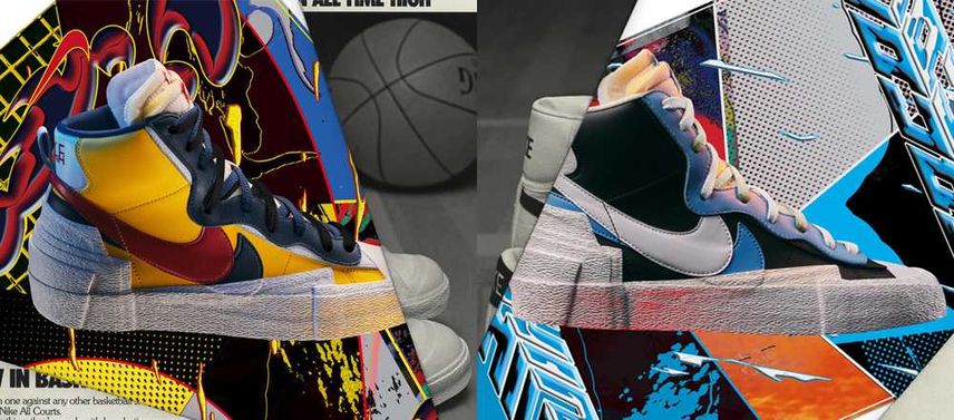 【スニダンで購入可】5/30発売 sacai × NIKE BLAZER MID 第1弾 抽選/定価/販売店舗まとめ