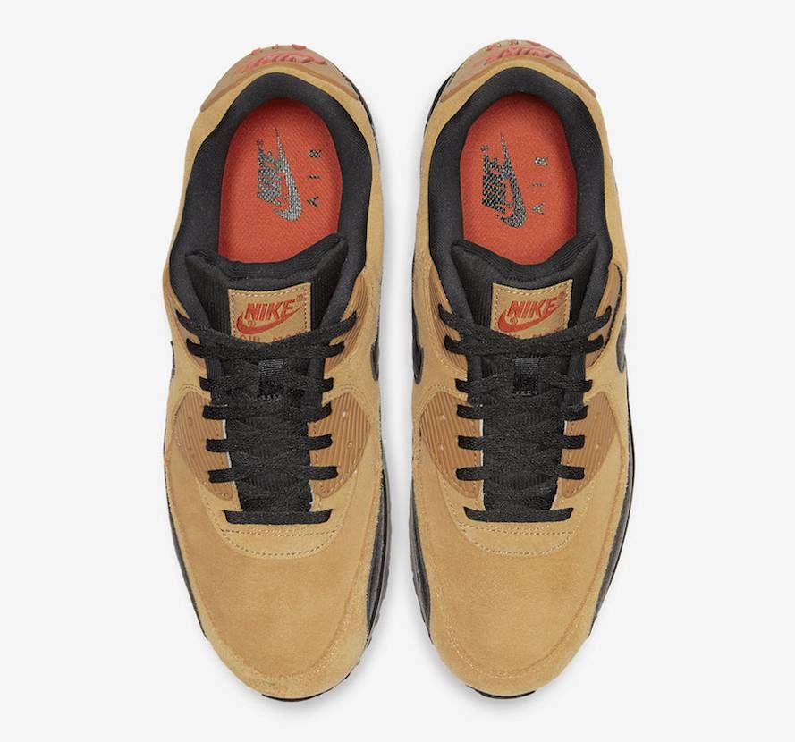 ナイキ エアマックス90 エッセンシャル ウィートスエード 4枚目