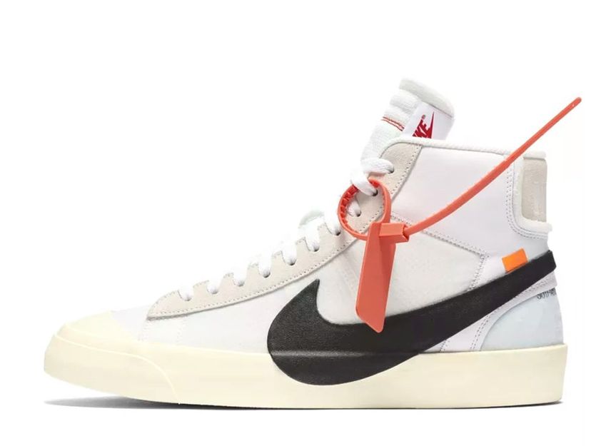 OFF-WHITE × NIKE BLAZER MID オフホワイト 26cm