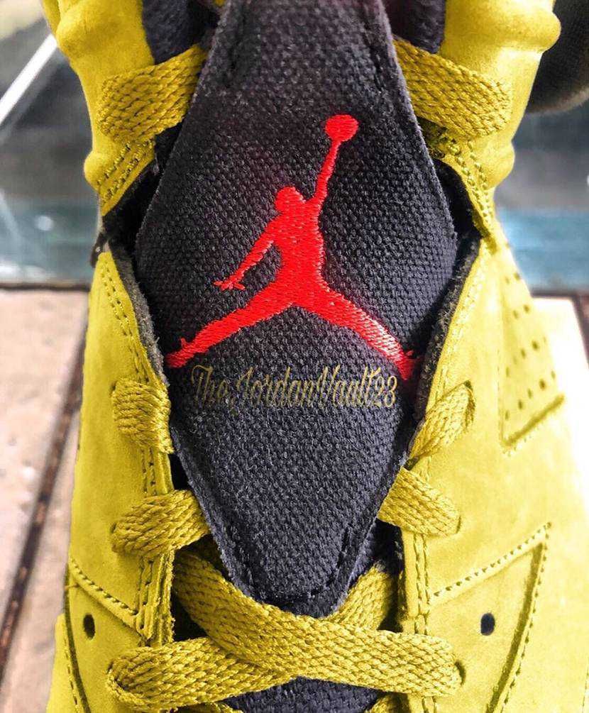 【3月発売噂】TRAVIS SCOTT × NIKE AIR JORDAN 6 YELLOW CACTUS JACK 抽選/定価/販売店舗まとめ 10枚目