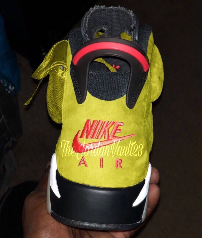 【3月発売噂】TRAVIS SCOTT × NIKE AIR JORDAN 6 YELLOW CACTUS JACK 抽選/定価/販売店舗まとめ 11枚目