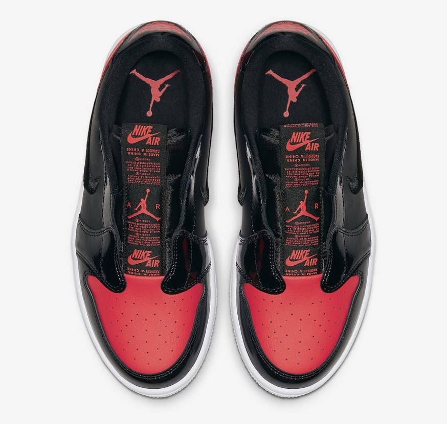 ナイキ エアジョーダン1 ロー スリップ ジムレッド 4枚目