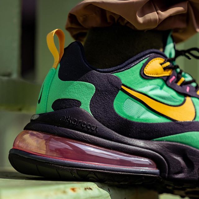 ナイキ エアマックス270 リアクト エレクトログリーン 3枚目