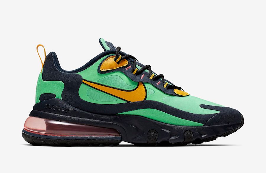 ナイキ エアマックス270 リアクト エレクトログリーン 6枚目
