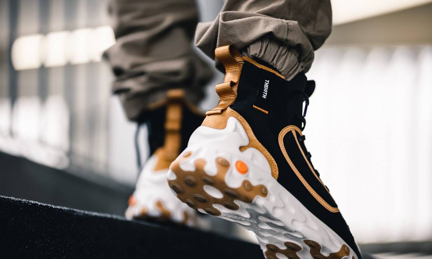 ナイキリアクト イアンガ ブラック/ウィート 3枚目