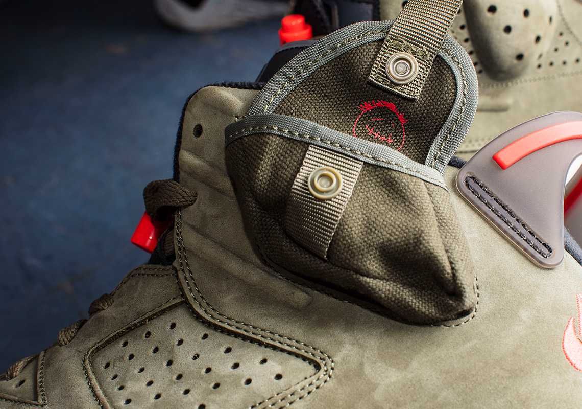 【スニダンで購入可】10/11発売 TRAVIS SCOTT × NIKE AIR JORDAN 6 OLIVE 抽選/定価/販売店舗まとめ 13枚目