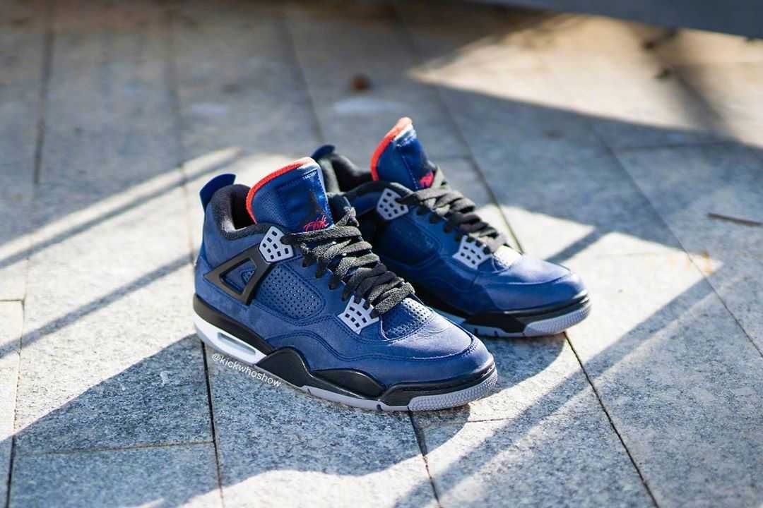 ナイキ エアジョーダン4 WNTR ロイヤルブルー 19枚目