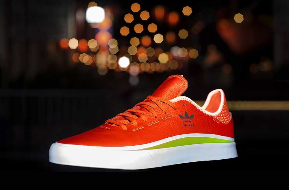 アディダス スケートボーディング SABALO X NAJERA レッド/ホワイト 7枚目