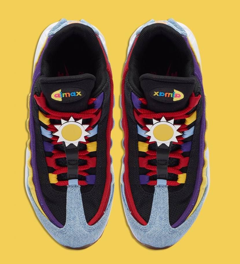 ナイキ エアマックス95 マルチカラー 7枚目