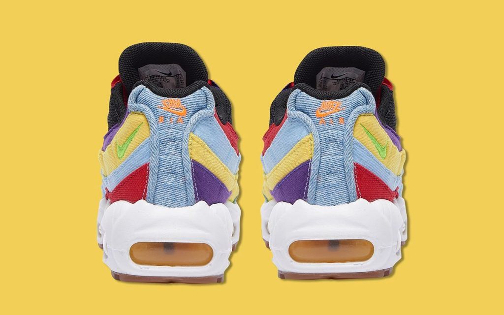 ナイキ エアマックス95 マルチカラー 6枚目