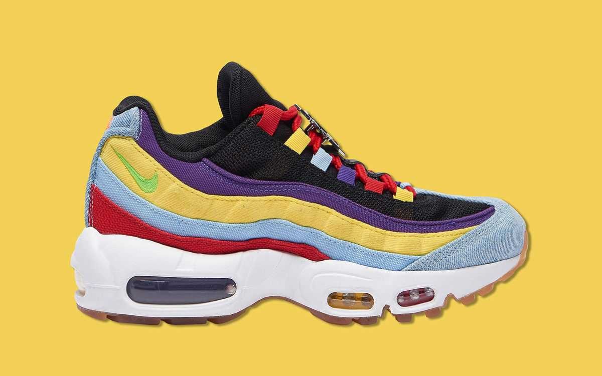 ナイキ エアマックス95 マルチカラー 5枚目