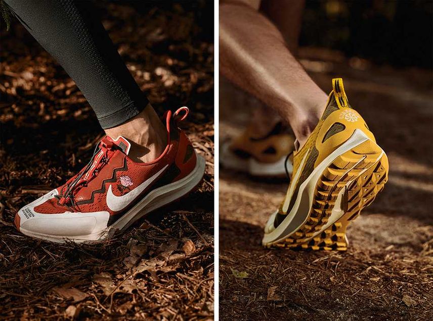 GYAKUSOU NIKE AIR ZOOM PEGASUS 36 TRAIL YELLOW
