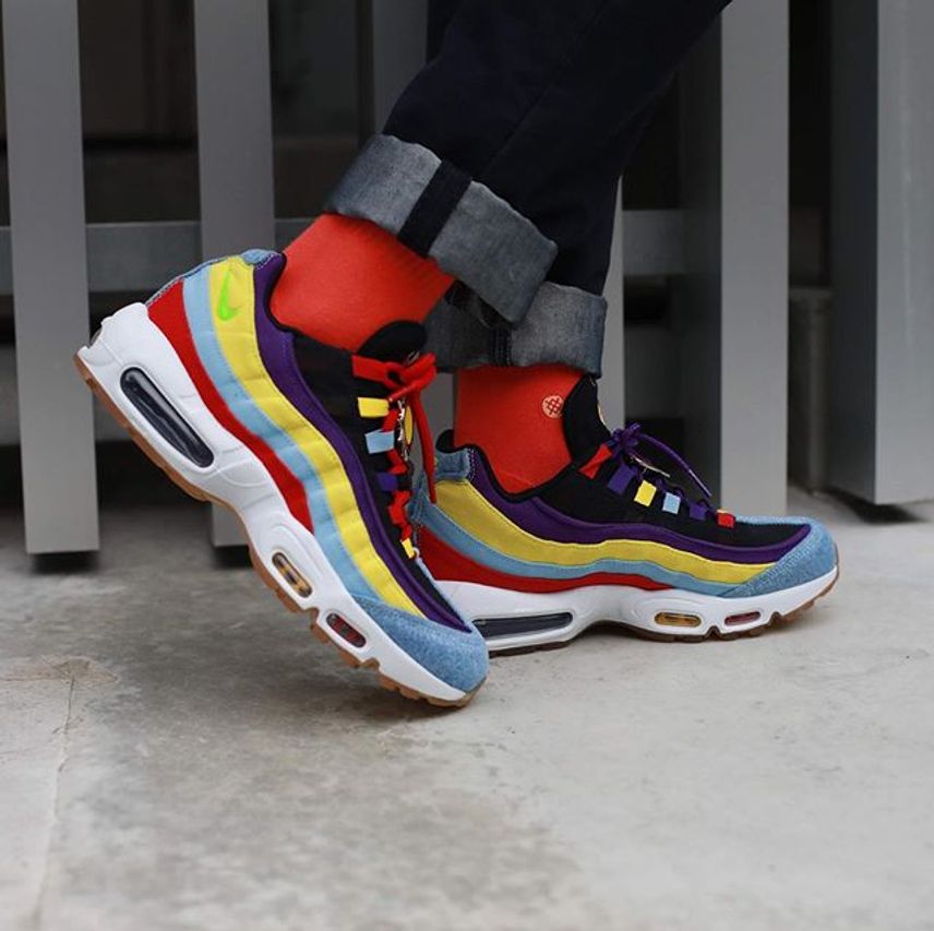 サービス NIKE AIR MAX 95 MULTI COLOR エアマックス95 マルチ