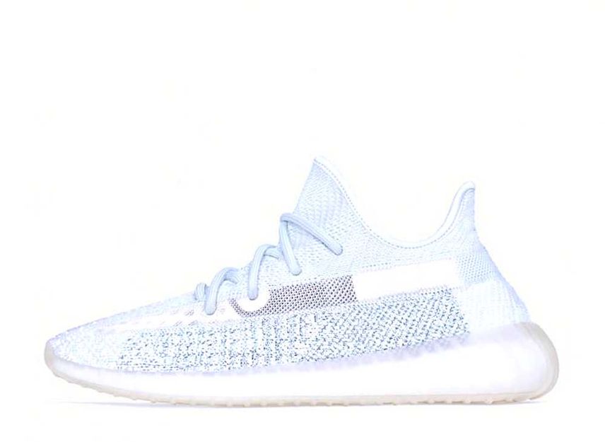Adidas yeezy boost 350 v2 cloud white reflective release date best sale