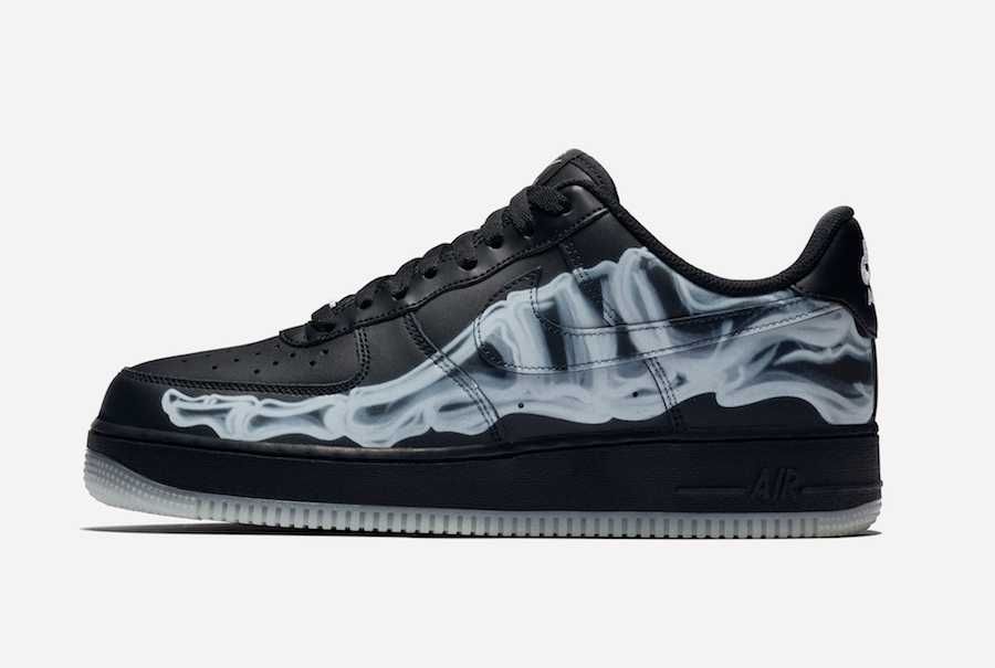 【スニダンで購入可】NIKE AIR FORCE 1 LOW "BLACK SKELETON" 6枚目