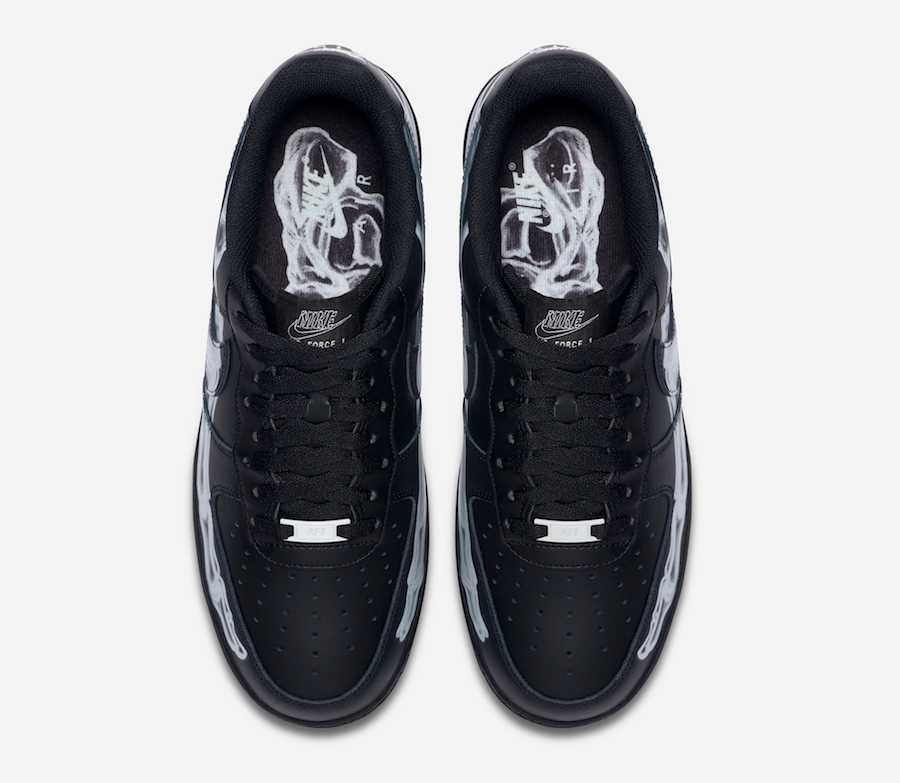【スニダンで購入可】NIKE AIR FORCE 1 LOW "BLACK SKELETON" 8枚目