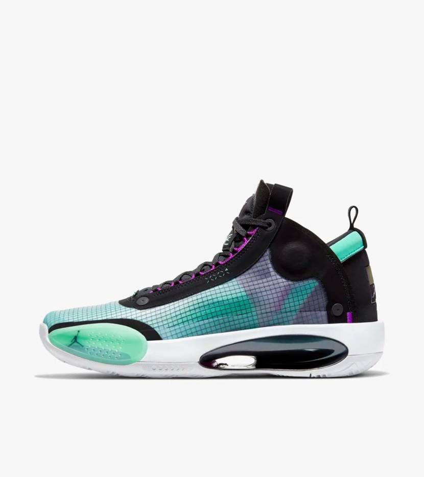 ナイキ エアジョーダン34 ブルーヴォイド 3枚目