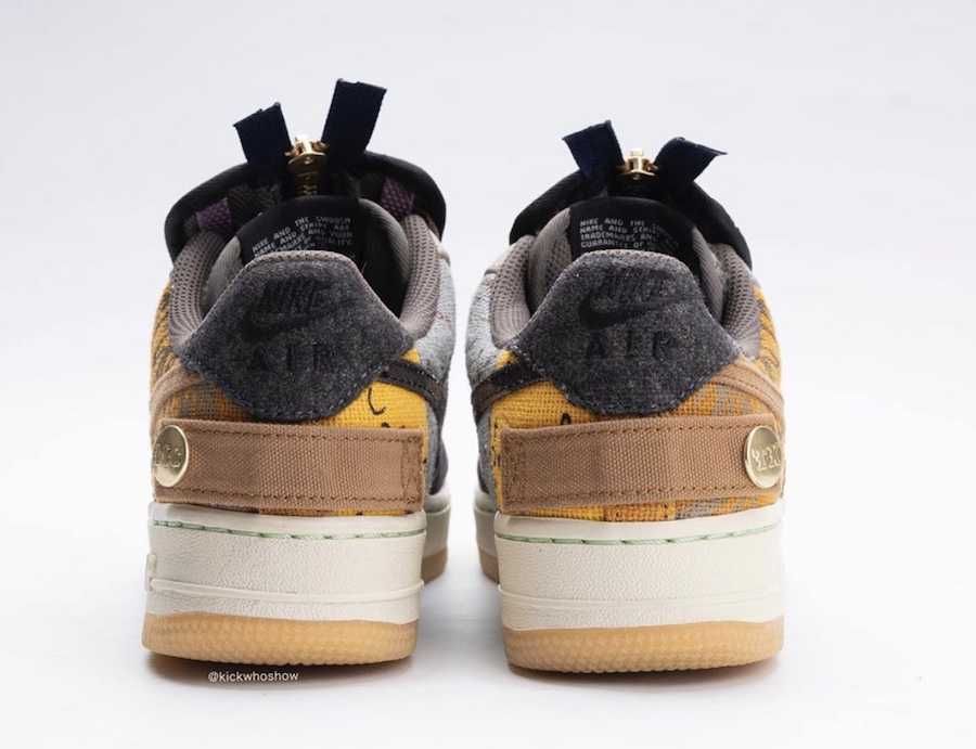 【スニダンで購入可】11/16発売 TRAVIS SCOTT × NIKE AIR FORCE 1 LOW "CACTUS JACK" 抽選/定価/販売店舗まとめ 29枚目