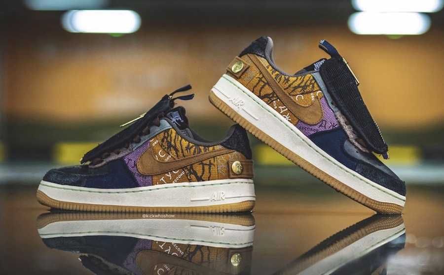 【スニダンで購入可】11/16発売 TRAVIS SCOTT × NIKE AIR FORCE 1 LOW "CACTUS JACK" 抽選/定価/販売店舗まとめ 22枚目