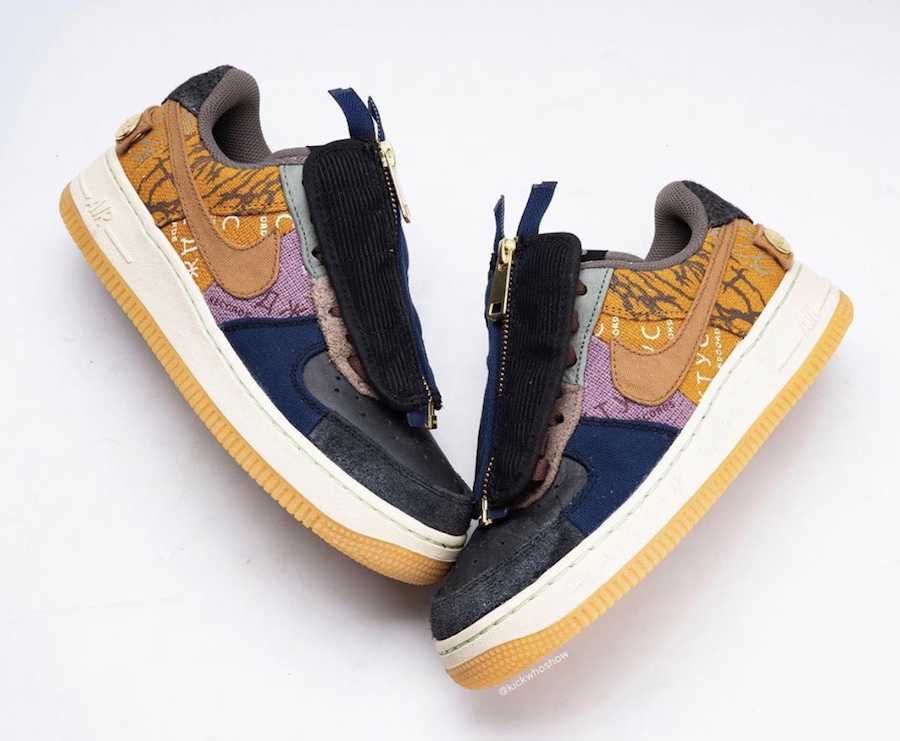 【スニダンで購入可】11/16発売 TRAVIS SCOTT × NIKE AIR FORCE 1 LOW "CACTUS JACK" 抽選/定価/販売店舗まとめ 24枚目