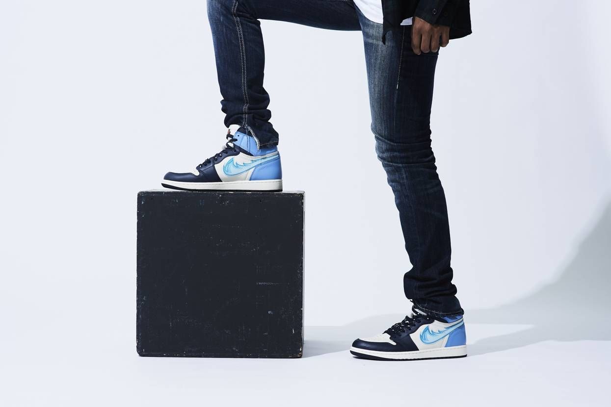 スティルアライブ ドラゴン ブレス アイス エアジョーダン1 ハイ  4枚目