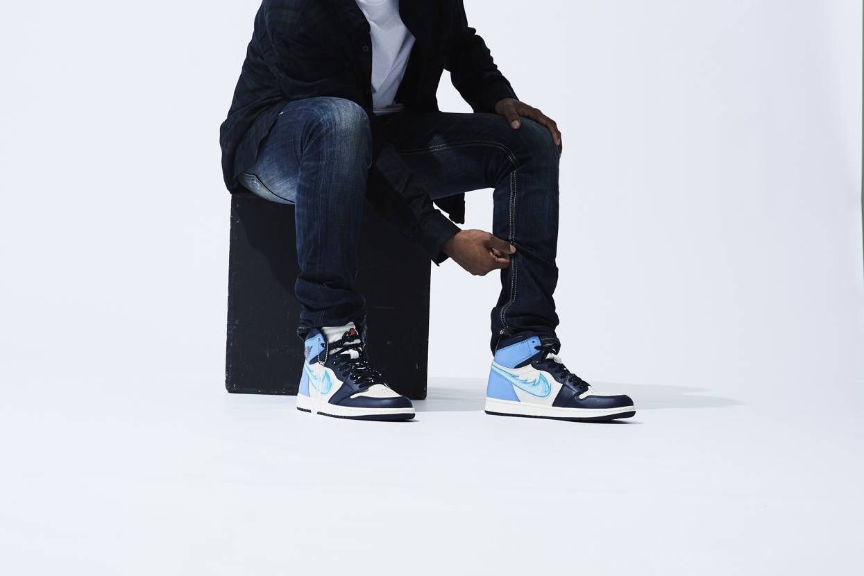 スティルアライブ ドラゴン ブレス アイス エアジョーダン1 ハイ  3枚目