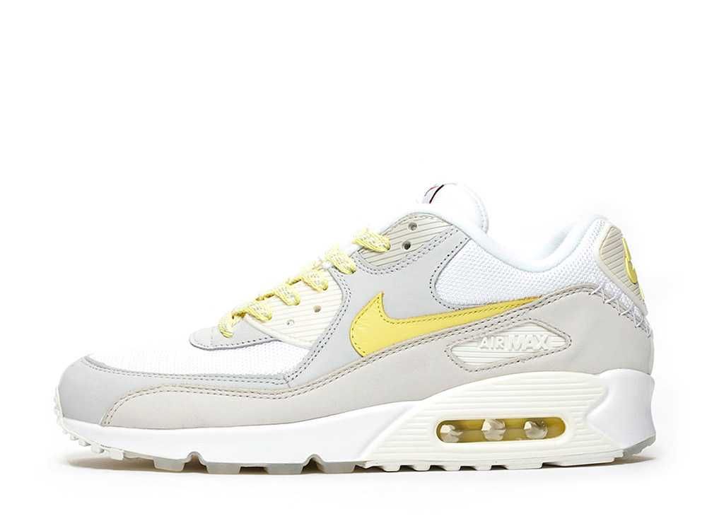 Air max 90 white and yellow sale